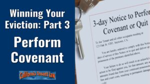 eviction perform covenant