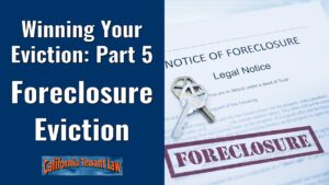 foreclosure eviction